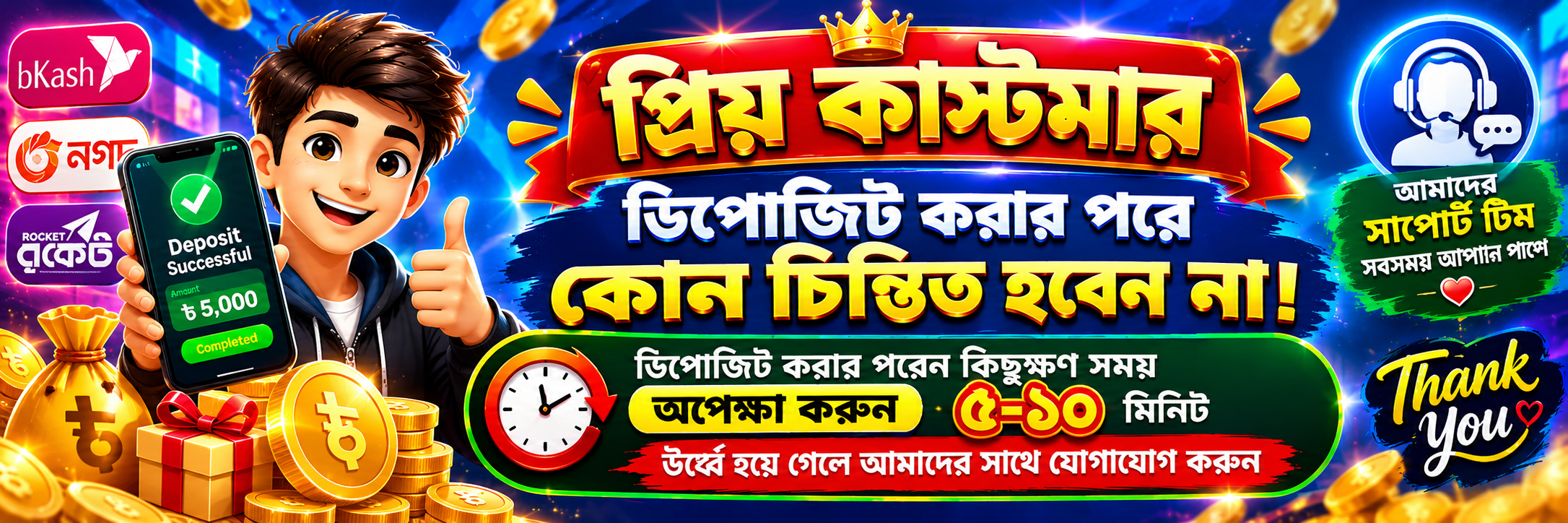 Homepage banner